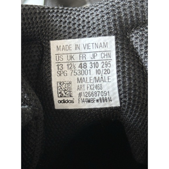 Adidas Icon 6 Bounce Black-White Men's Footwear Baseball Cleats FX2468 Size 13 - Picture 13 of 16